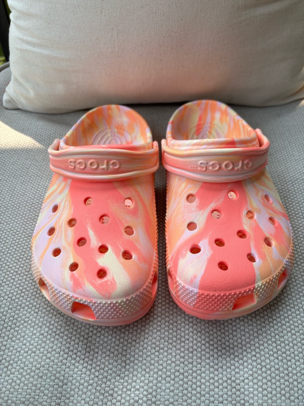 CROCS Kids Classic Marbled Clog Size 3